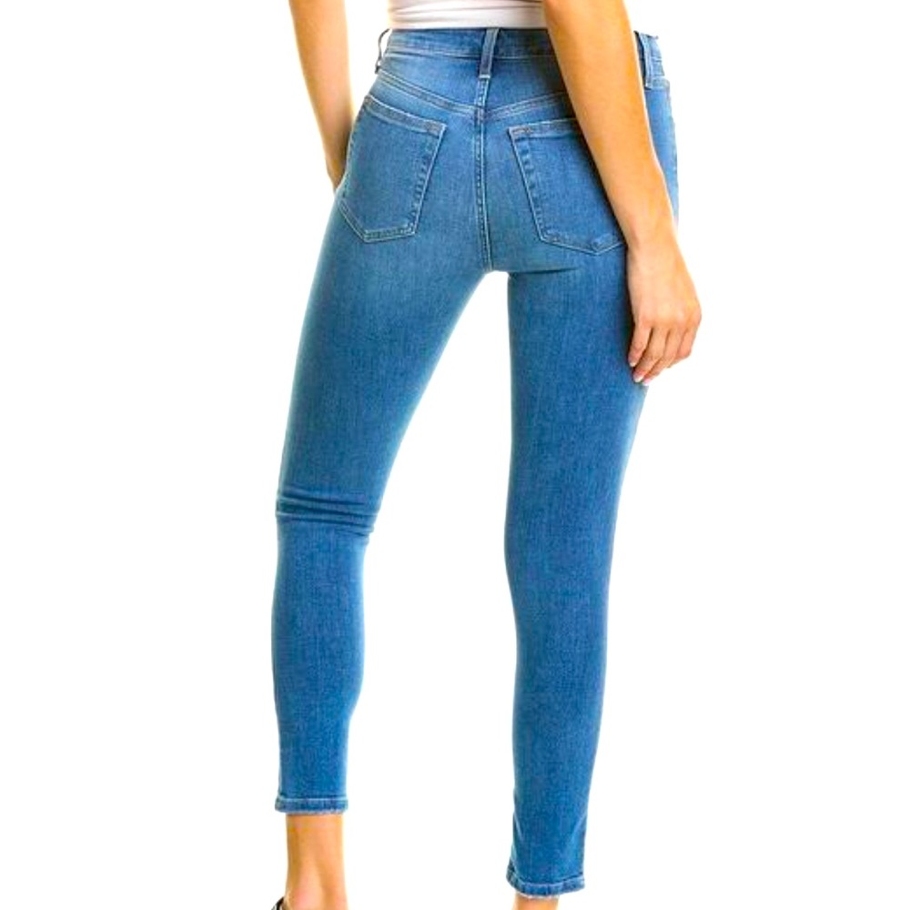 Joe’s Jeans High-Rise Curvy Rennes Skinny Crop Jeans